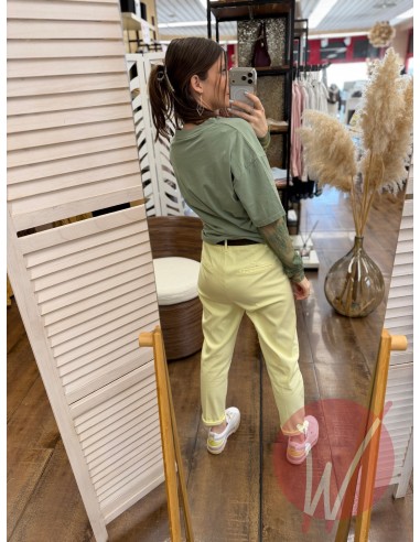 Pantalone Memphis Limone