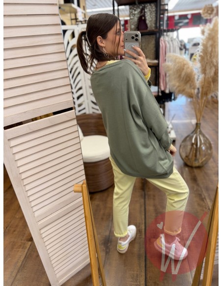 Maglia Asimmetrica Jane Salvia