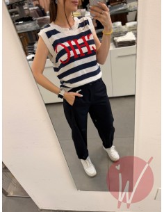 Pantalone Ovetto Cuba Blu 2