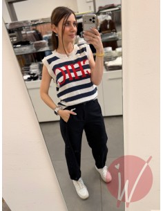 Pantalone Ovetto Cuba Blu