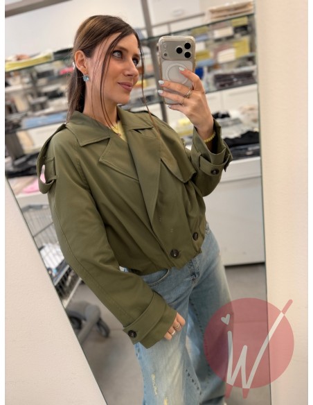 Giacca Dublino Verde Militare