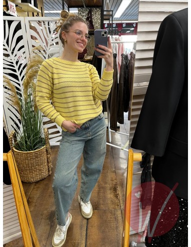 Maglie Righe Anita Giallo