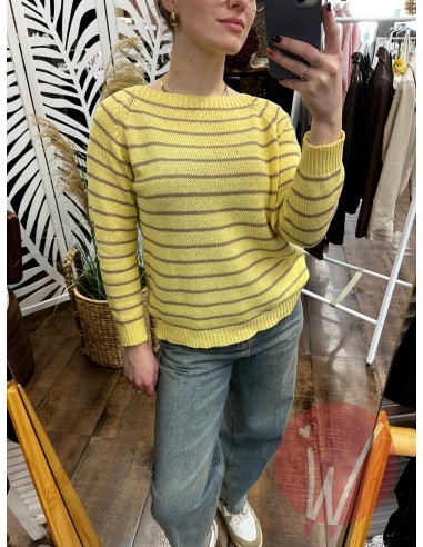 Maglie Righe Anita Giallo