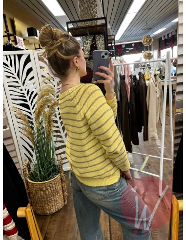 Maglie Righe Anita Giallo