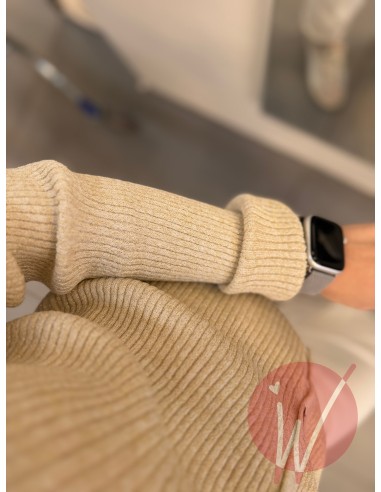 Cardigan Lurex Alma Crema