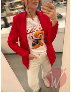 Blazer Balmain Rosso 2