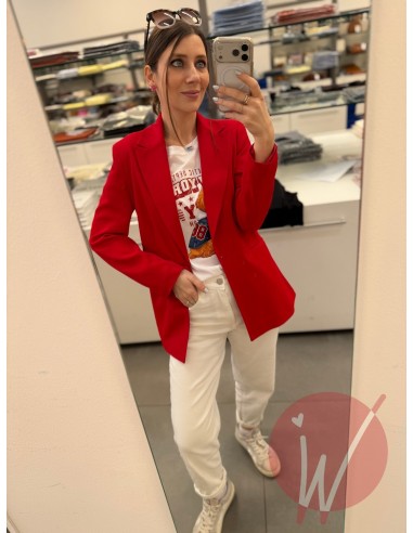 Blazer Balmain Rosso