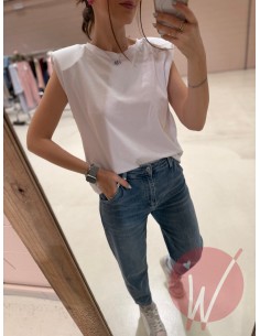 Top Spalline Bianco 2