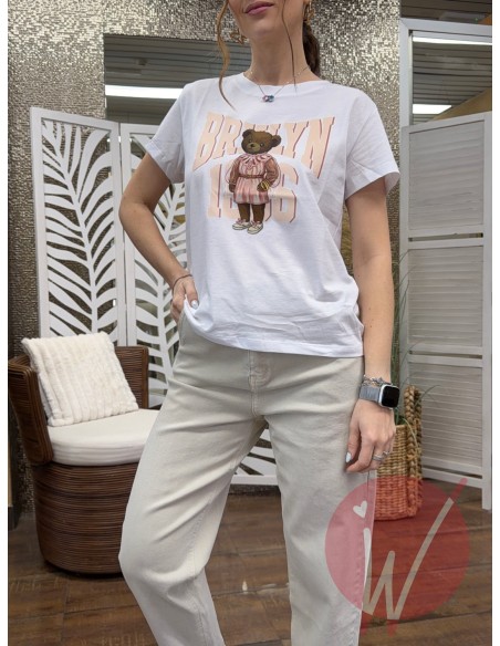 T-Shirt Teddy Pink