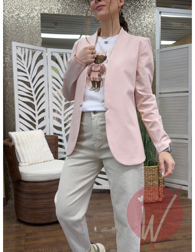 Giacca Panama Cipria