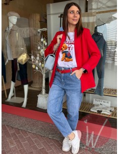 Blazer Balmain Rosso 2