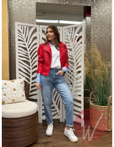 Chiodino Ecopelle Roxy Rosso