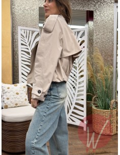 Trench Corto Dublino Burro 2