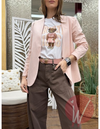 T-Shirt Teddy Pink