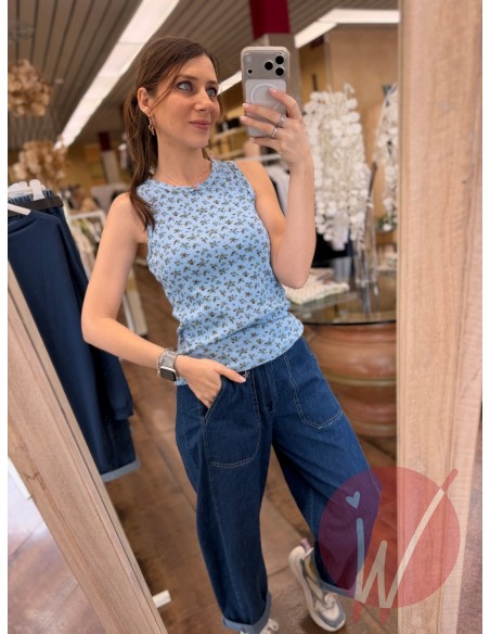 Top Provenzale Azzurro