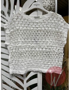 Top Crochet Bianco 2