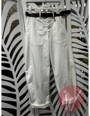 Pantalone Ovetto Boston Panna