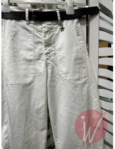 Pantalone Ovetto Boston Panna 2