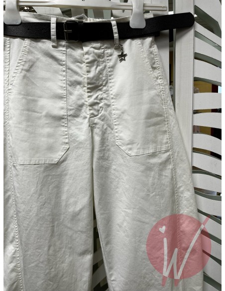 Pantalone Ovetto Boston Panna