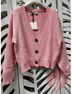 Cardigan Rosa Baby -VICOLO-
