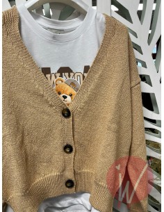 Cardigan Cammello -VICOLO- 2