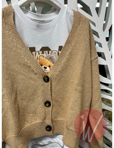 Cardigan Cammello -VICOLO-
