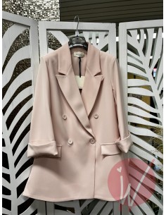 Blazer Slim Rosa Cipria -VICOLO-