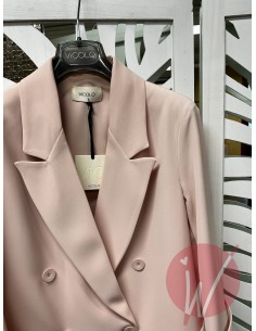 Blazer Slim Rosa Cipria -VICOLO- 2