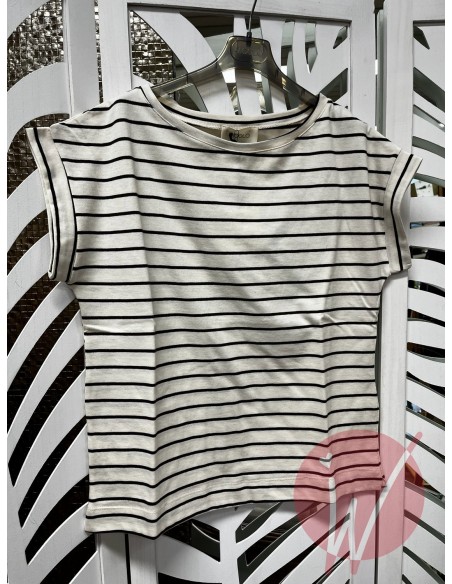 T-Shirt Stripes Moro -VICOLO-
