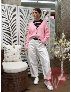 Pantalone Ovetto Boston Panna 2