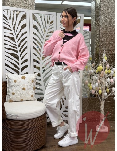 Pantalone Ovetto Boston Bianco