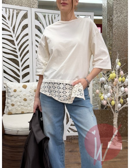 T-Shirt Crochet May Burro