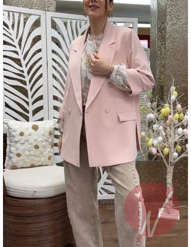Blazer Faith Rosa Cipria -VICOLO-