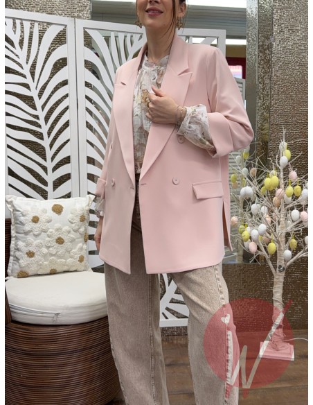 Blazer Faith Rosa Cipria -VICOLO-
