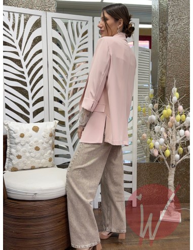 Blazer Faith Rosa Cipria -VICOLO-