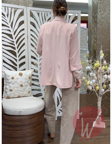 Blazer Faith Rosa Cipria -VICOLO-