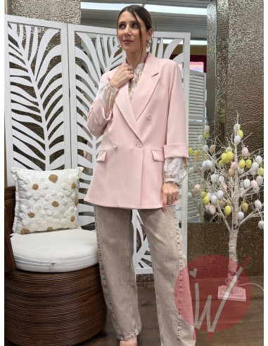 Blazer Faith Rosa Cipria -VICOLO-