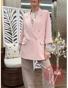 Blazer Faith Rosa Cipria -VICOLO- 2