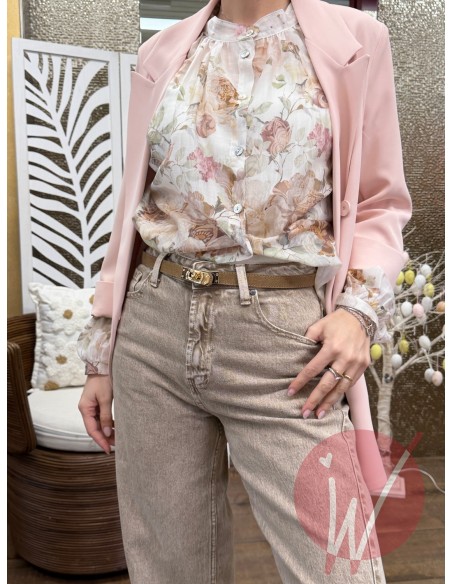 Cintura Scamosciata Cammello