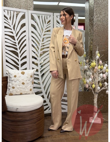 Tailleur Catherine Beige -VICOLO-