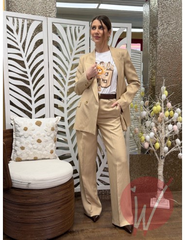 Tailleur Catherine Beige -VICOLO-