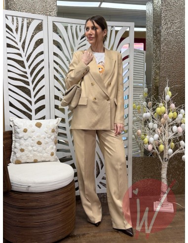 Tailleur Catherine Beige -VICOLO-