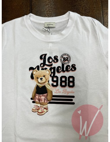T-Shirt Teddy LA Bianco