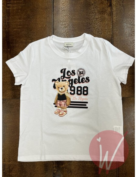 T-Shirt Teddy LA Bianco