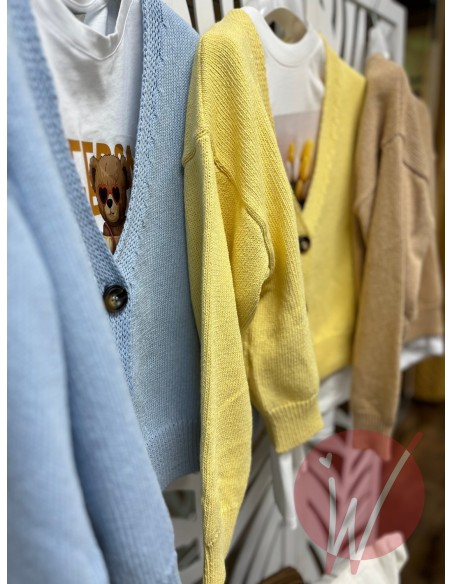 Cardigan Hope Giallo -VICOLO-