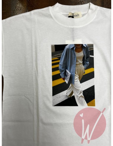 T-Shirt Street Bianco -VICOLO-