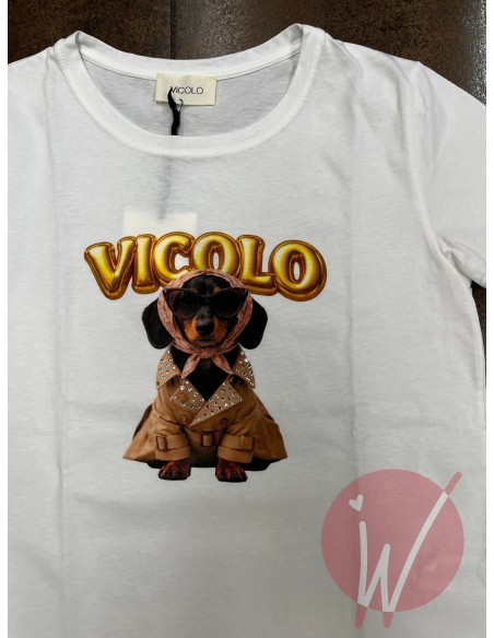 T-Shirt Balloon Bianco -VICOLO-