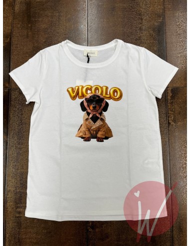T-Shirt Balloon Bianco -VICOLO-