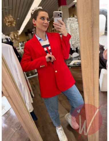 Blazer Athena Rosso