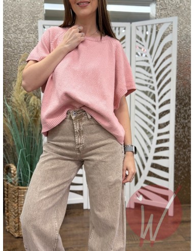 Maglia Cleo Rosa -VICOLO-